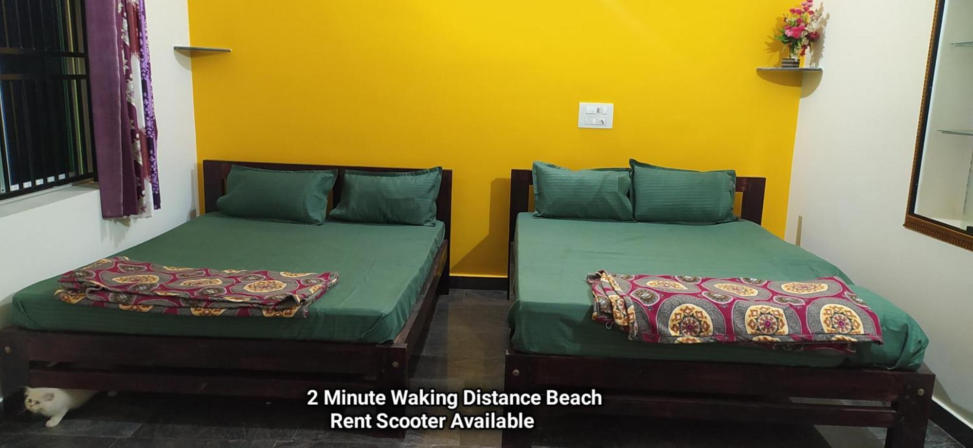 Ratnakar Arundekar Home Stay In Beach Side Ac Room โกการ์นา ภายนอก รูปภาพ