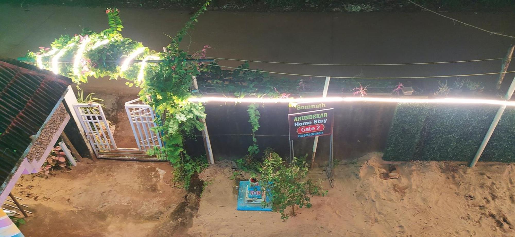 Ratnakar Arundekar Home Stay In Beach Side Ac Room โกการ์นา ภายนอก รูปภาพ
